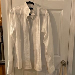 Tuxedo shirt white